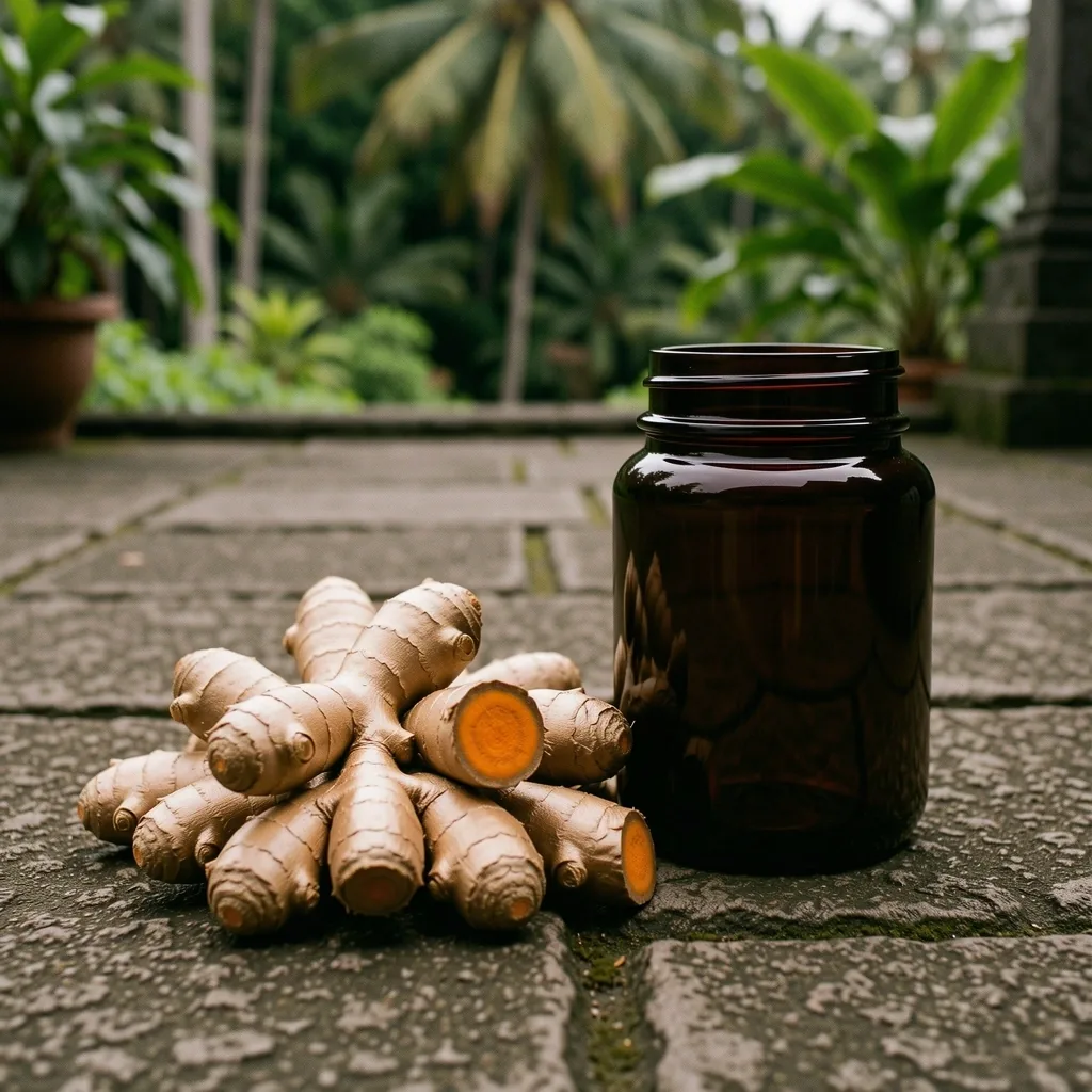 Highland Curcuma root selection